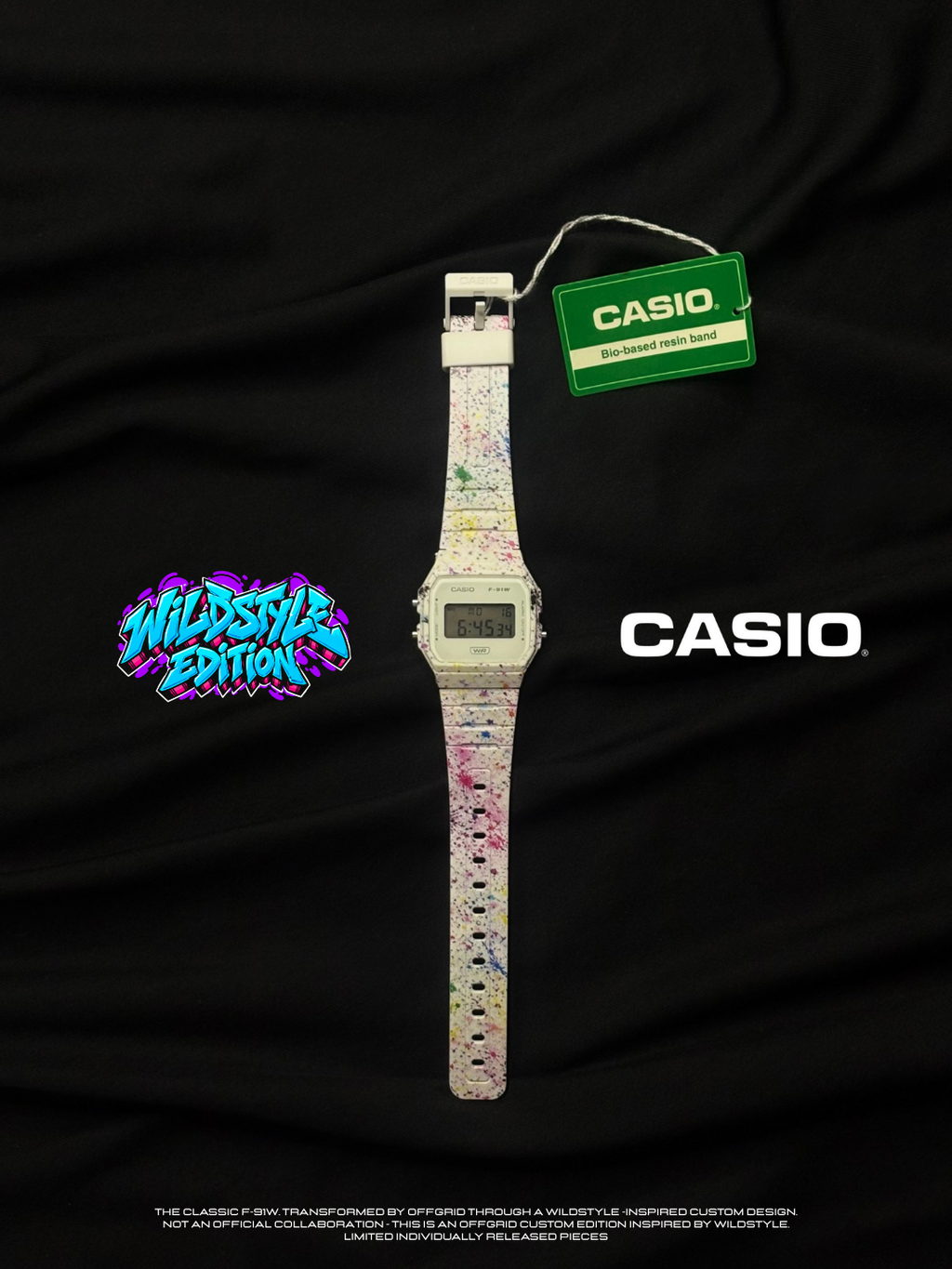 CASIO F-91W — WILDSTYLE INSPIRED CUSTOM EDITION | OFFGRID – offgrid ...