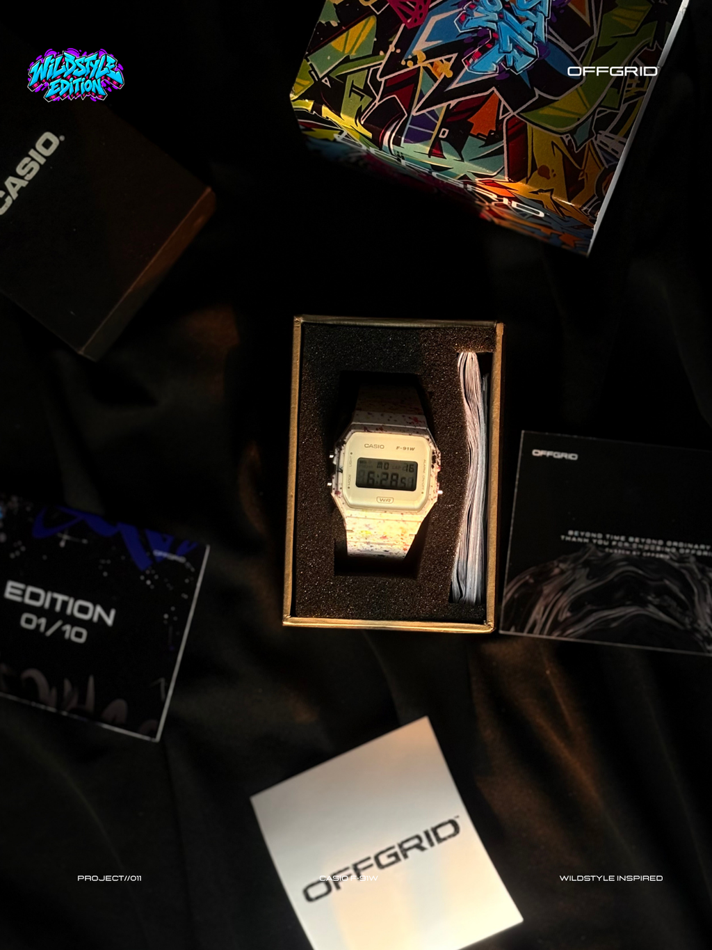 CASIO F-91W — WILDSTYLE INSPIRED CUSTOM EDITION | OFFGRID – offgrid ...